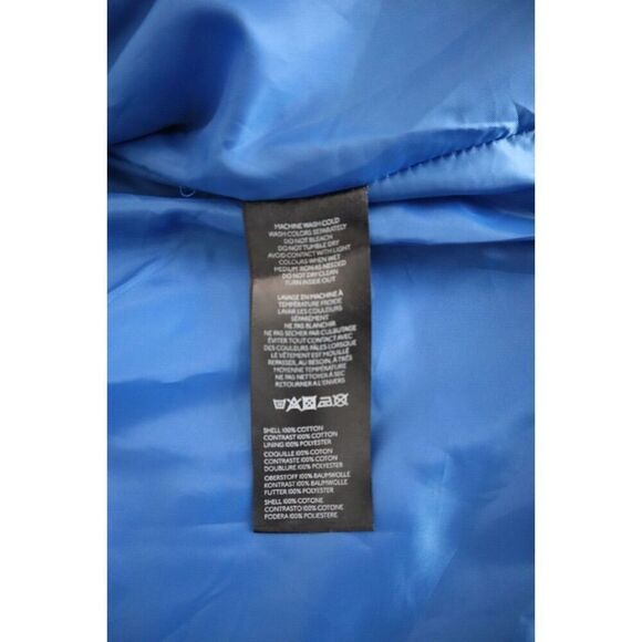 BDG x Urban Outfitters Women Sz L Blue Dex Canvas Oversized Workwear Jacket - Picture 9 of 13